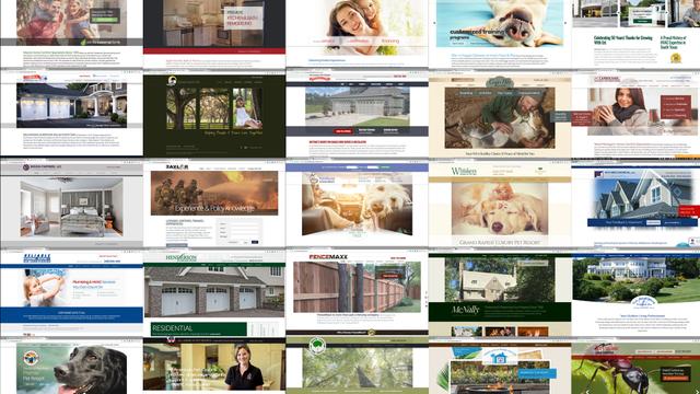 Hundreds of Propriatory Websites